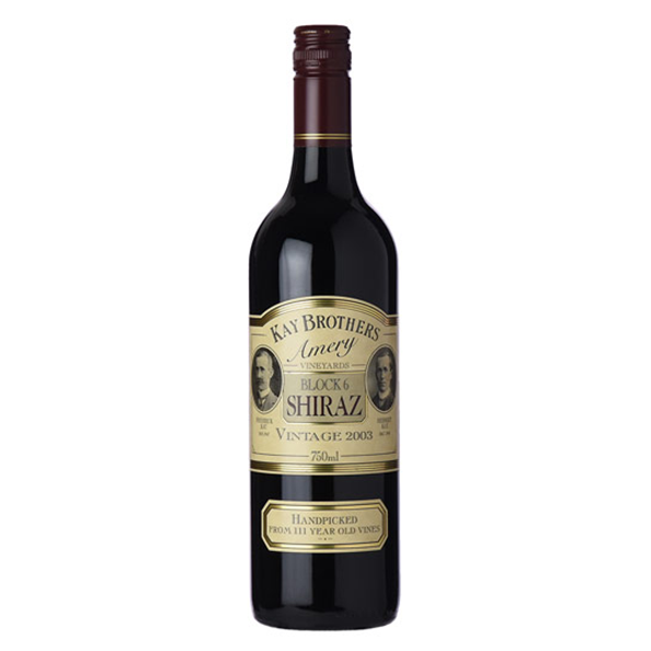 2003 Kay Brothers, Amery Vineyards Block 6 Shiraz, McLaren Vale